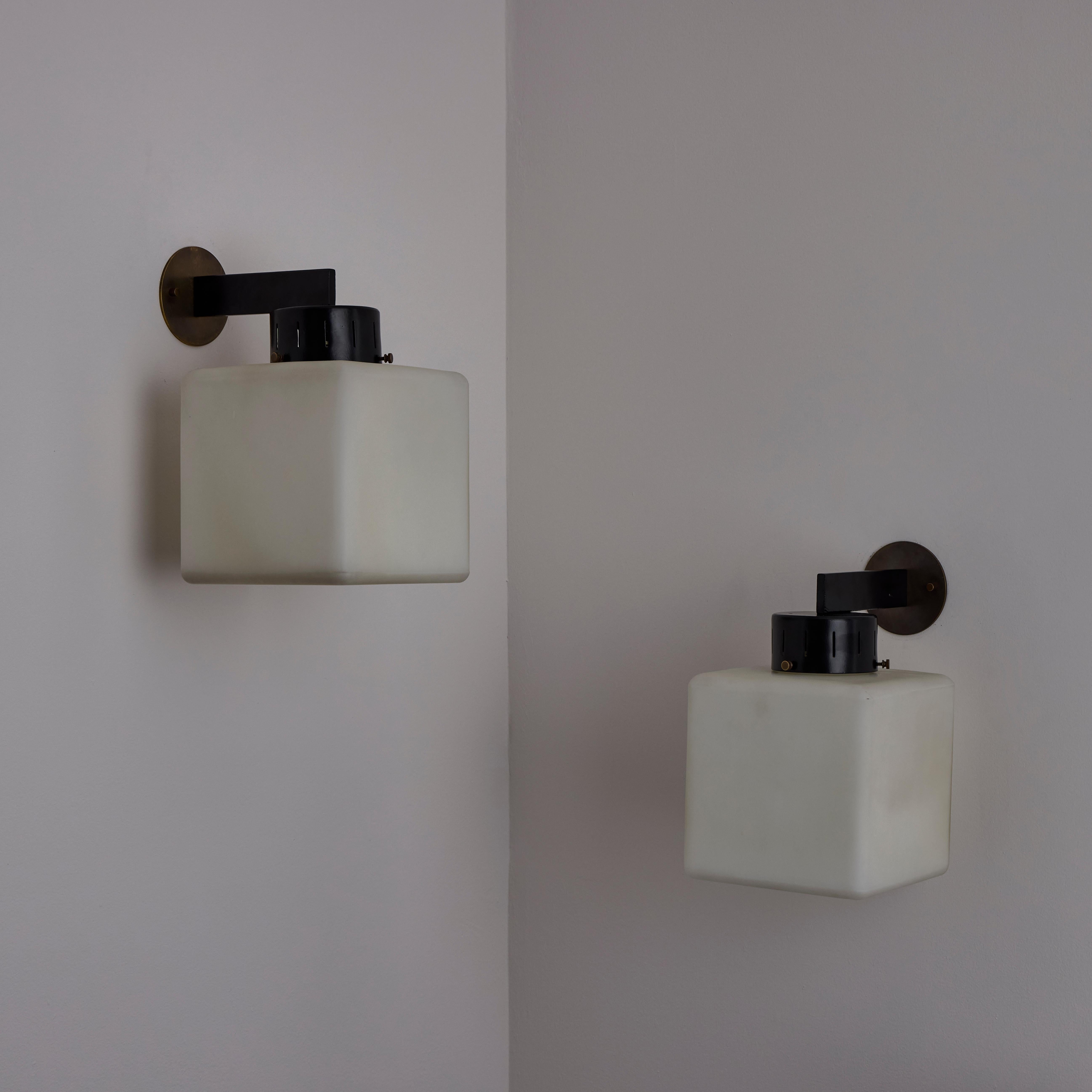 Cube Sconces by Stilnovo For Sale 5