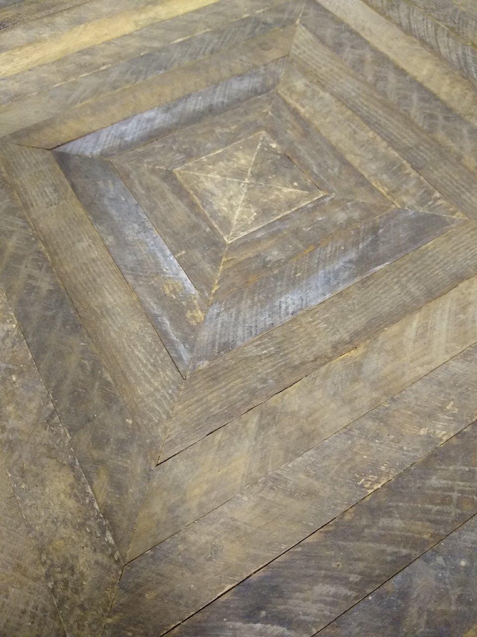 Hand-Crafted Cube Side Table For Sale