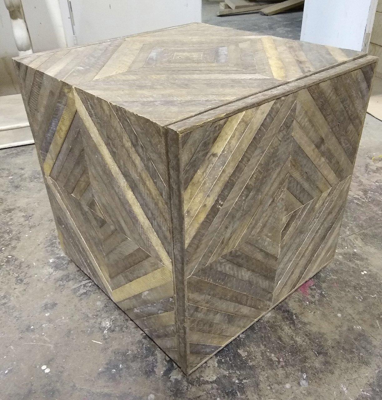 Cube Side Table For Sale 1