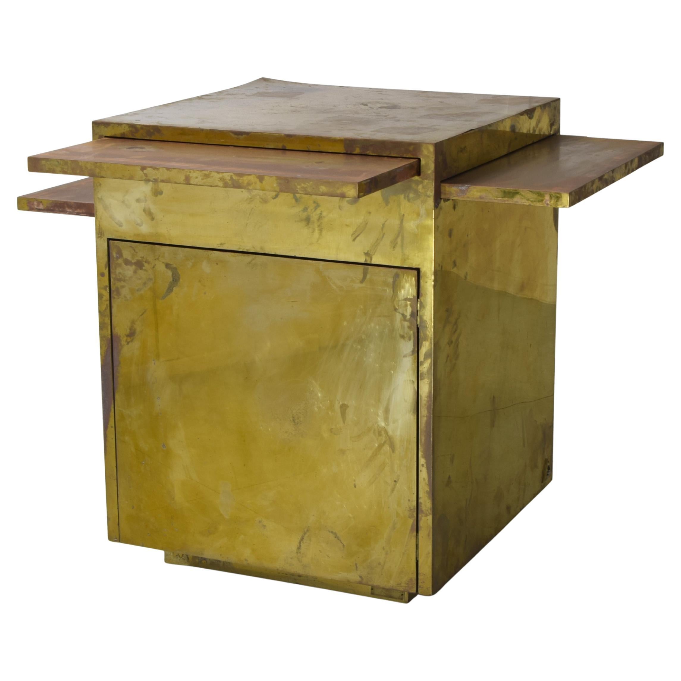 Mid-Century moderno Cube table bar in vendita