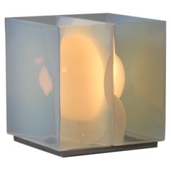 Cube Table Lamp ‘Model Lt323’ by Carlo Nason for Mazegga, Italy, 1970s