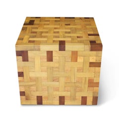 Tavolo a cubo con combinazione di specie di Wood by Costantini, Marco 'In magazzino'
