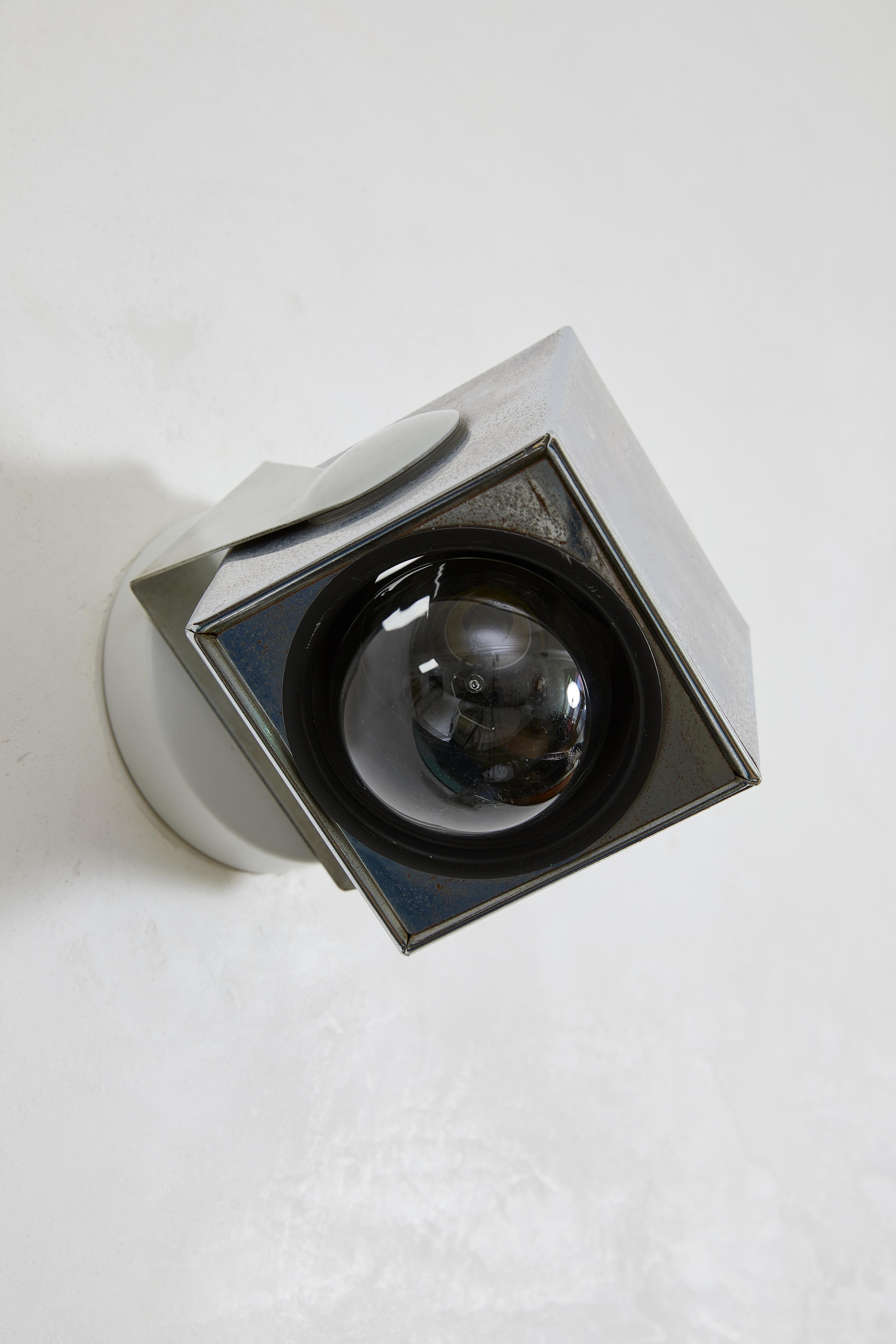 Apliques Cubo de Reggiani Illuminazione C. Años 60 Italiano en venta