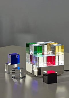 CUBELIGHTmove di  Mathias Schifferdecker per Tecnolumen