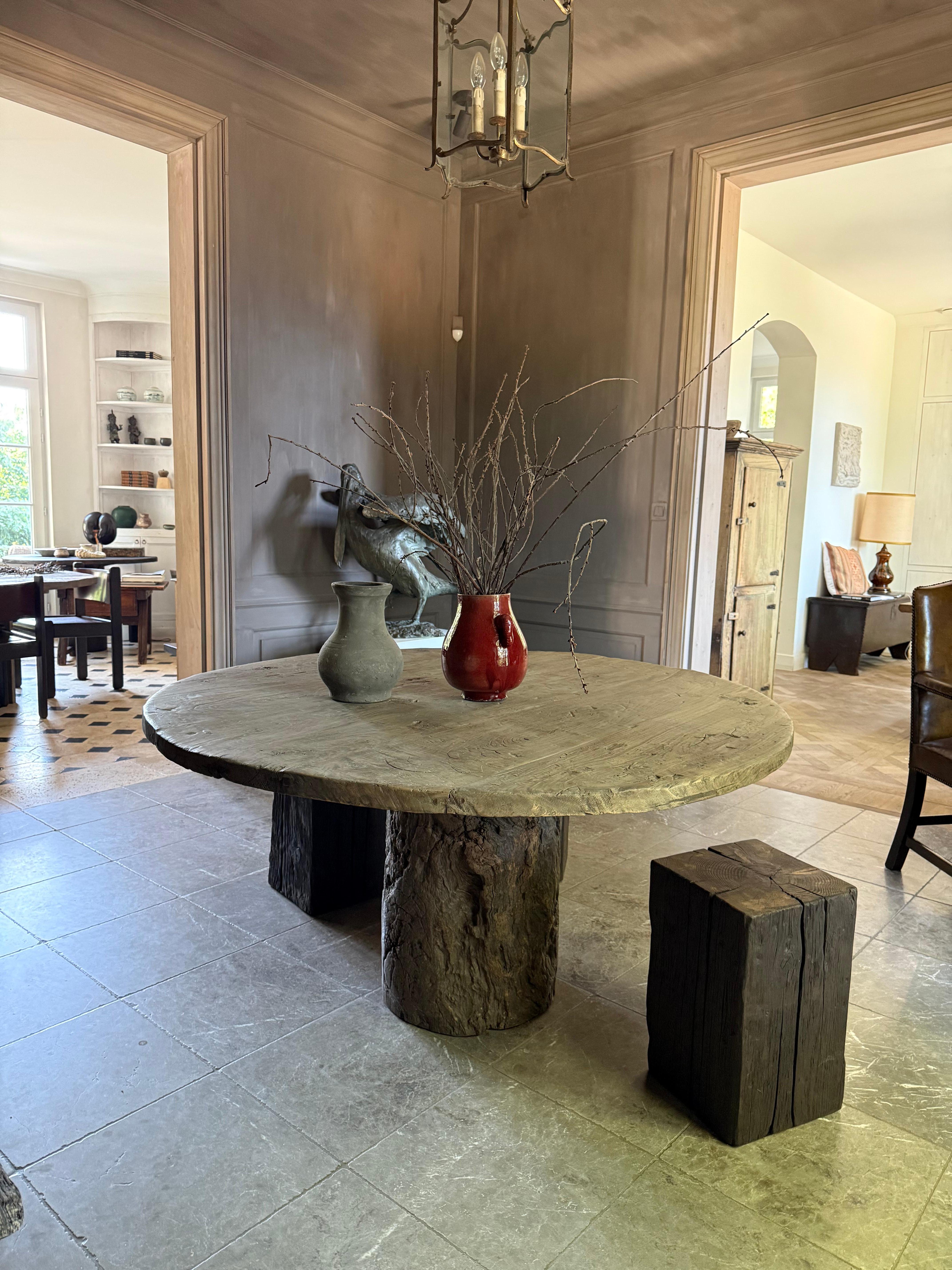 XVIIIe siècle et antérieur Cubes in 18th Century Oak Wood en vente