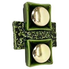 Cubic 23cm "POP ART" Fat Lava Wall Light by Traudl Brunnquell, Germany, 1960s