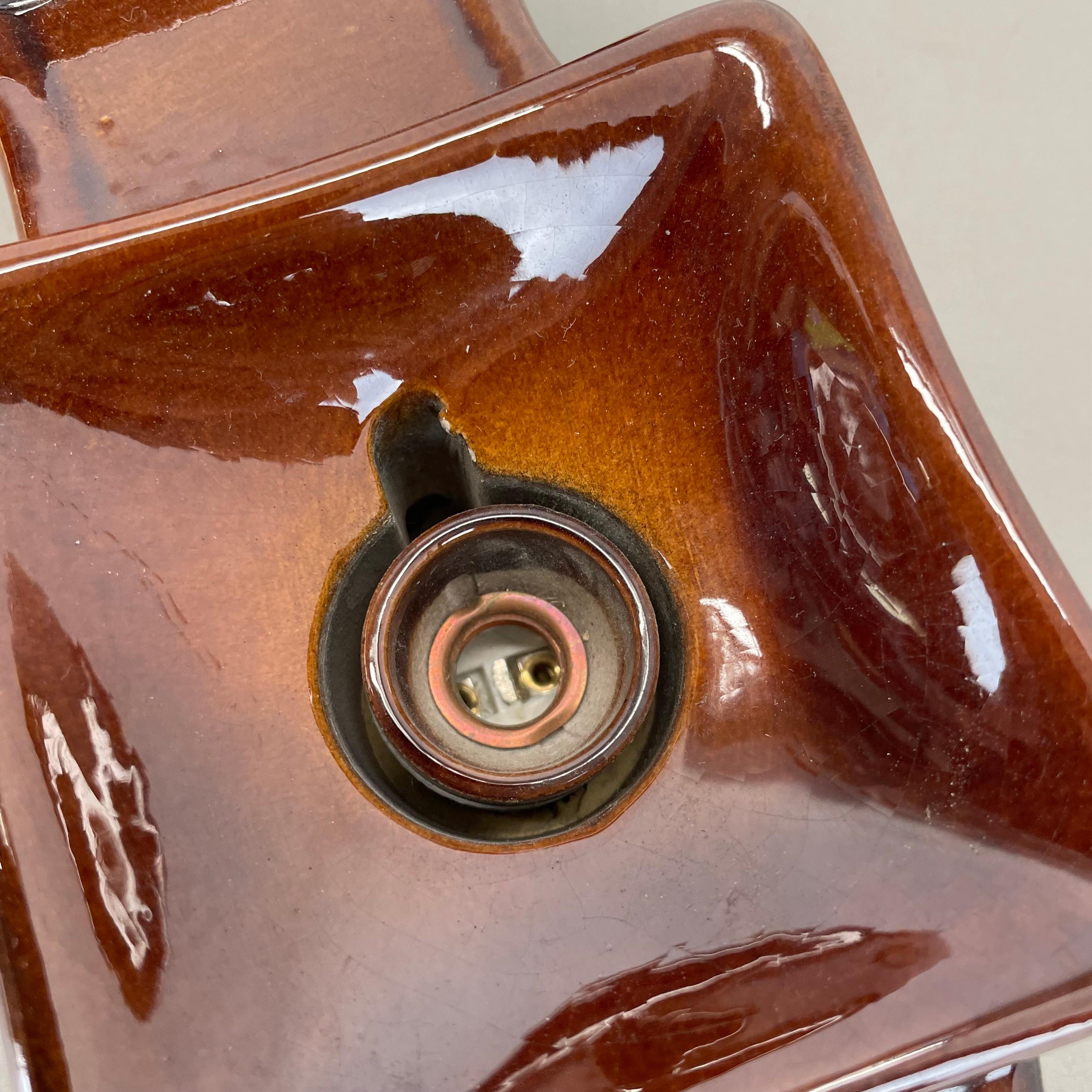 Lampada da parete in lava grassa Cubic 29cm 