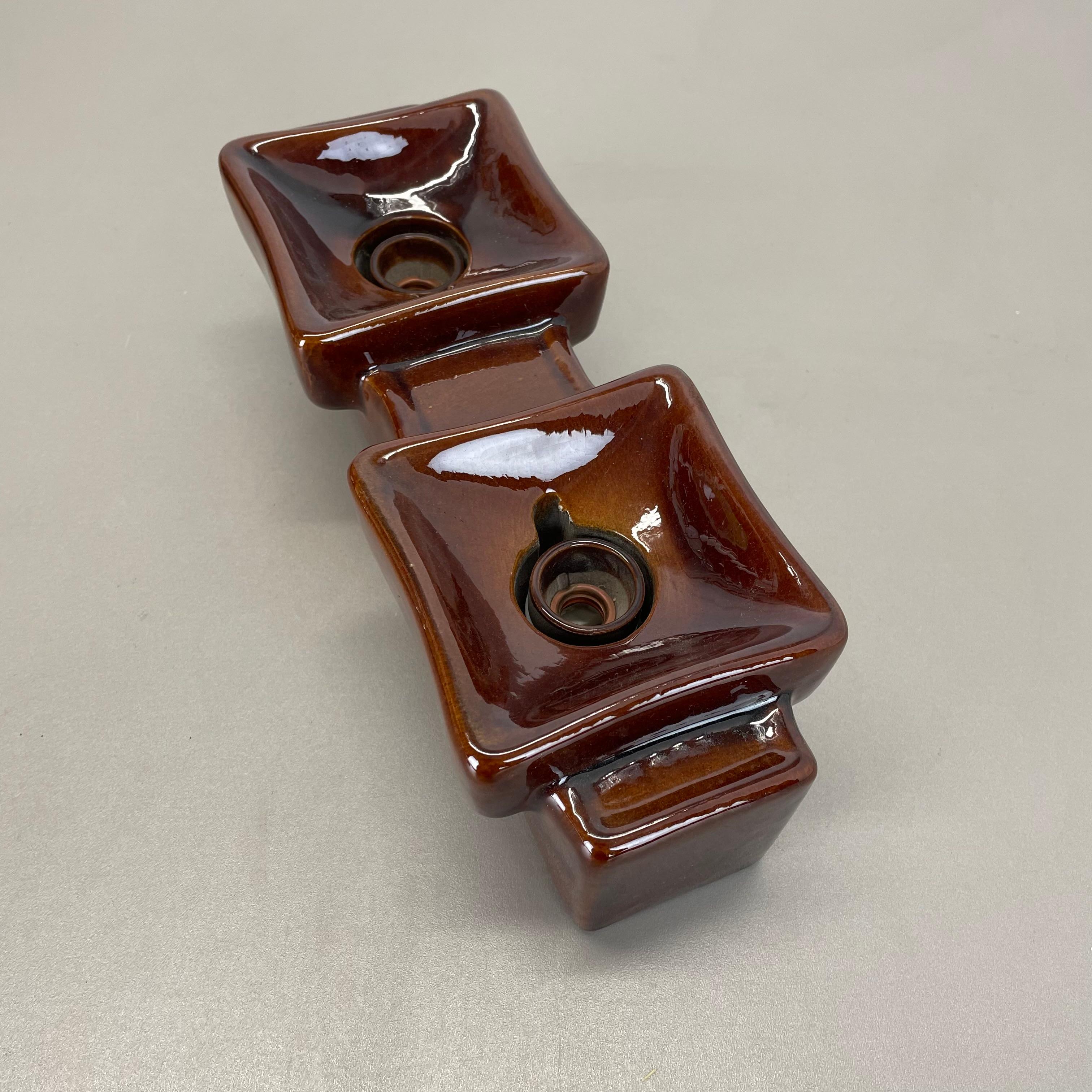 Lampada da parete in lava grassa Cubic 29cm 