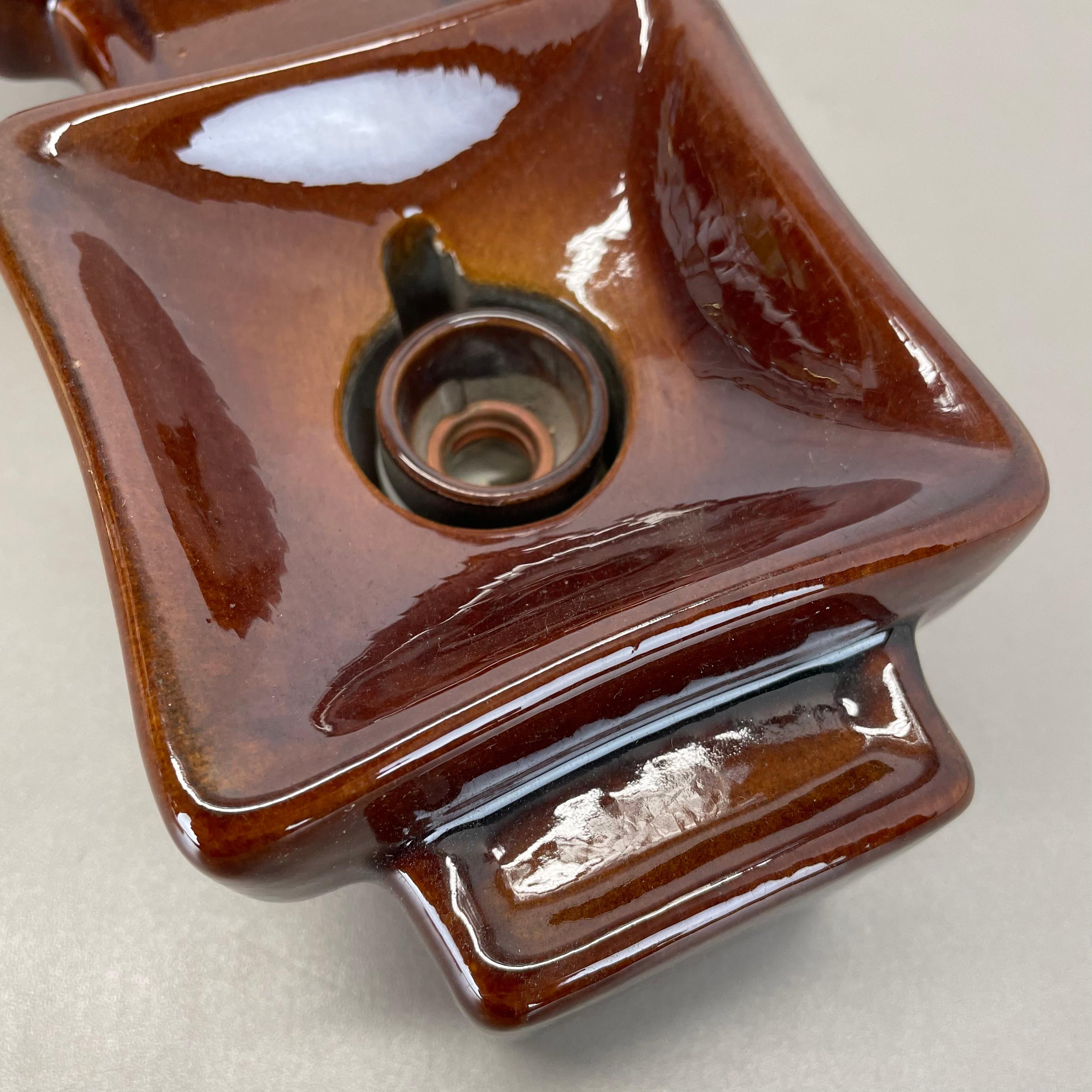 Lampada da parete in lava grassa Cubic 29cm 