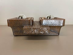 Cubic 33cm "POP ART" Fat Lava Wall Light by Traudl Brunnquell, Germany, 1960s