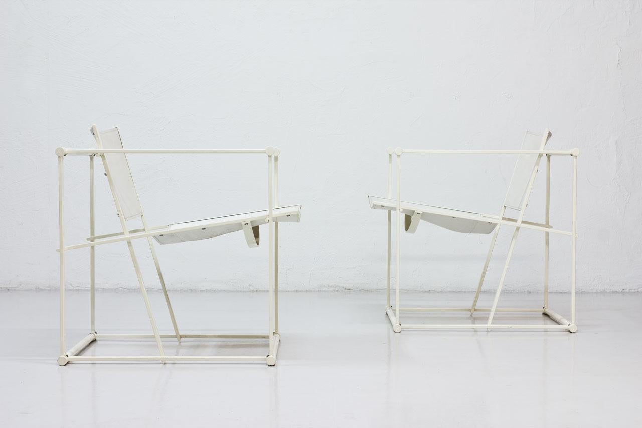 Dutch Cubic Chairs by Radboud Van Beekum for Pastoe, 1980s