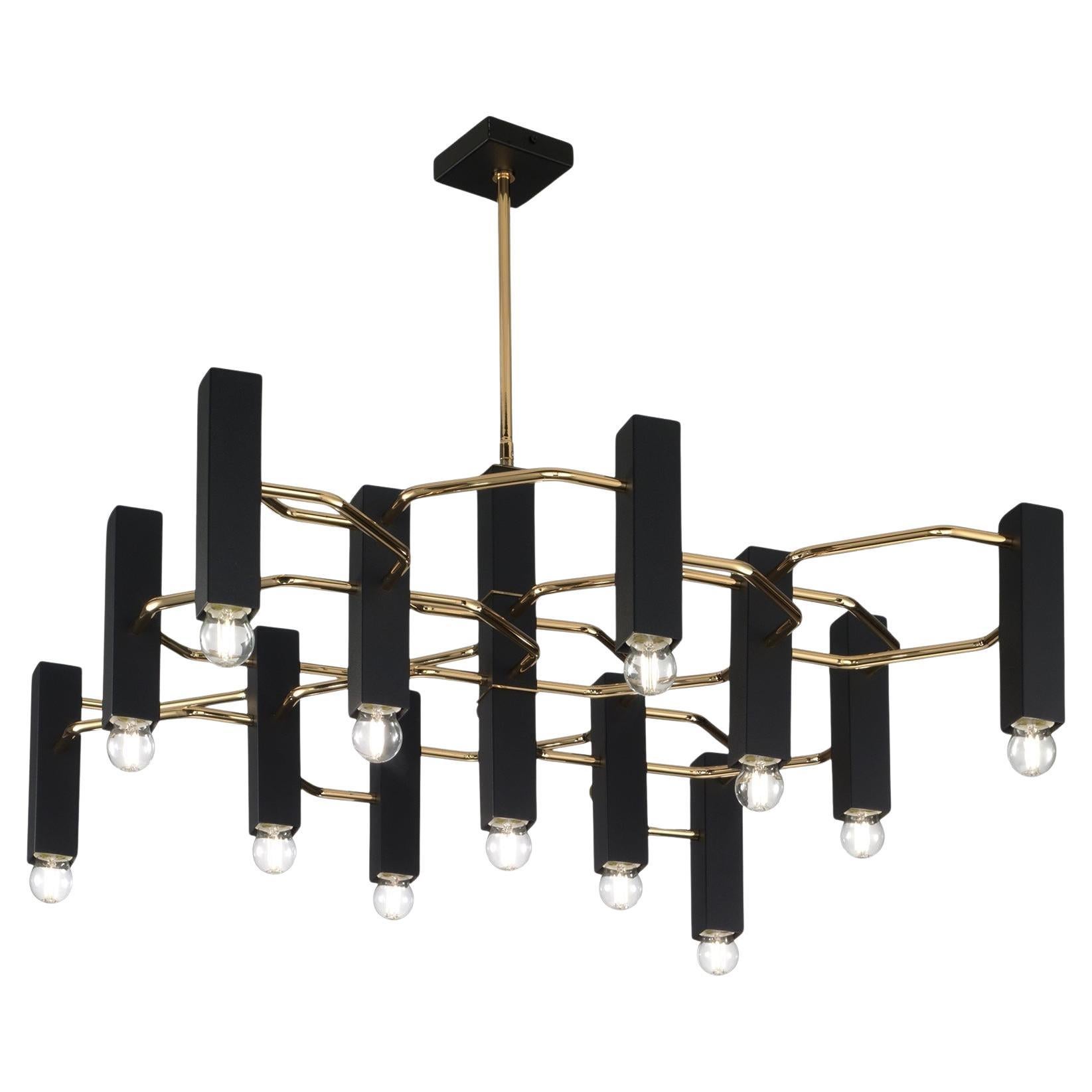 Lustre encastré/encastré Cubic de Fabio Ltd