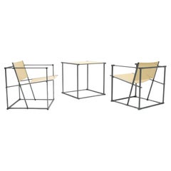 Cubic FM60 Chairs & Table by Radboud van Beekum for Pastoe