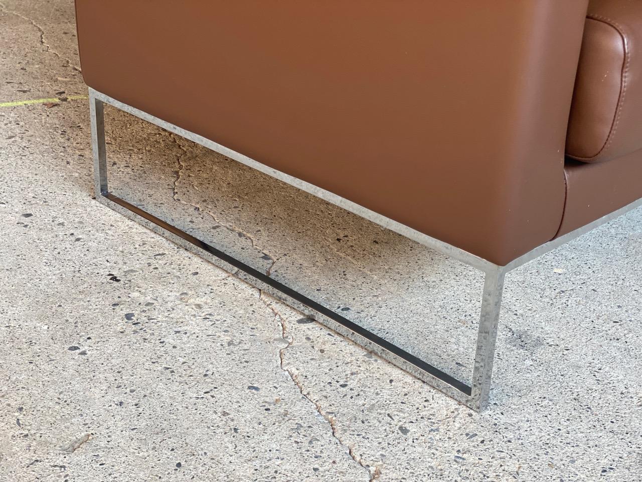 Cubic - Sofá de piel italiana de Giulio Marelli en venta 3