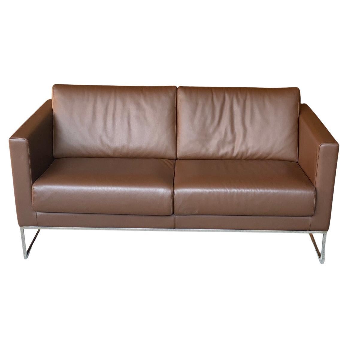 Cubic - Sofá de piel italiana de Giulio Marelli en venta