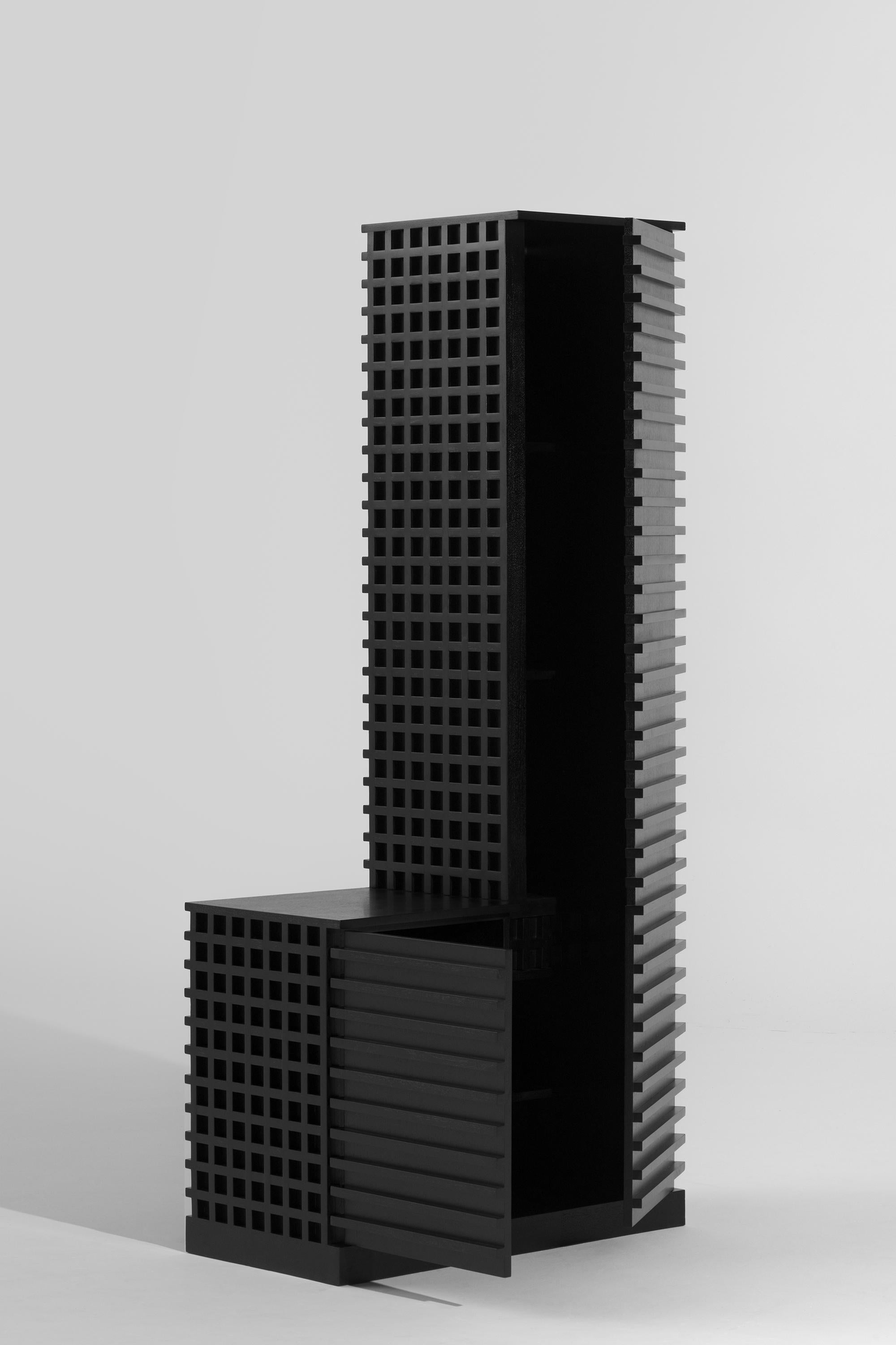 Chinois Meuble de rangement cubic Pillar de l'Atelier V&F en vente