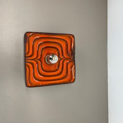 Lampada da parete cubica psichedelica POP ART Fat Lava di PAN CERAMICS, Germania, 1970 no2