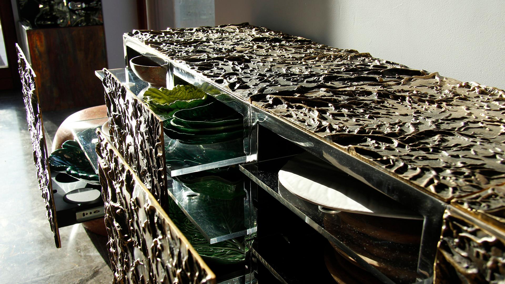 Cubic Root Modular Storage Cabinet by Jean Pascal Levy-Trumet For Sale 3