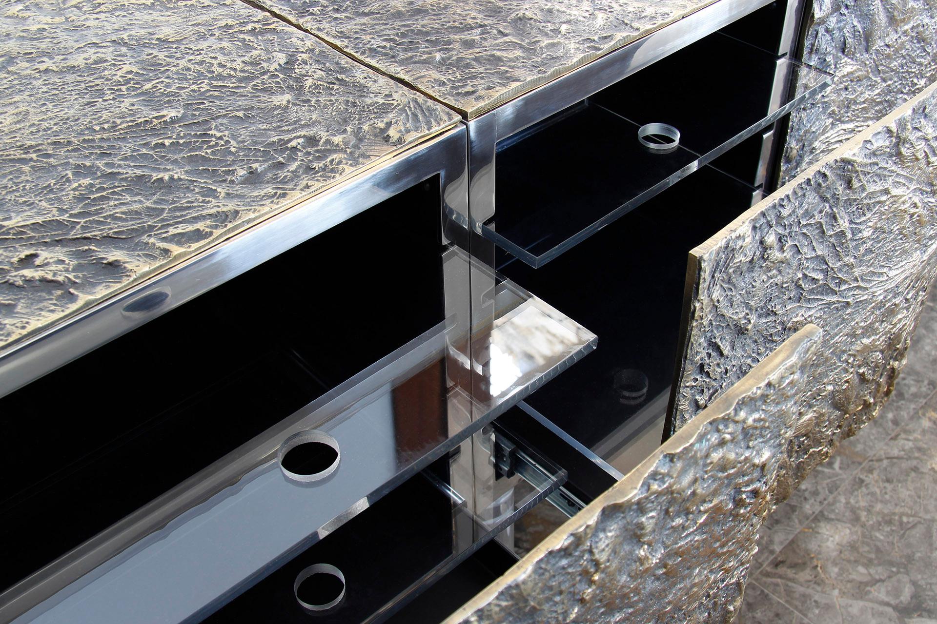 Italian Cubic Root Modular Storage Cabinet by Jean Pascal Levy-Trumet For Sale