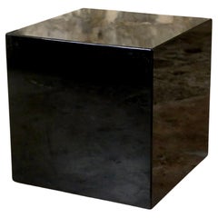 Cubic side table, France, 1980s