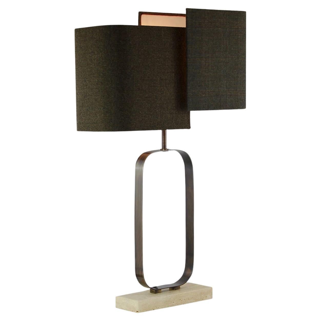 Lampe de table cubique