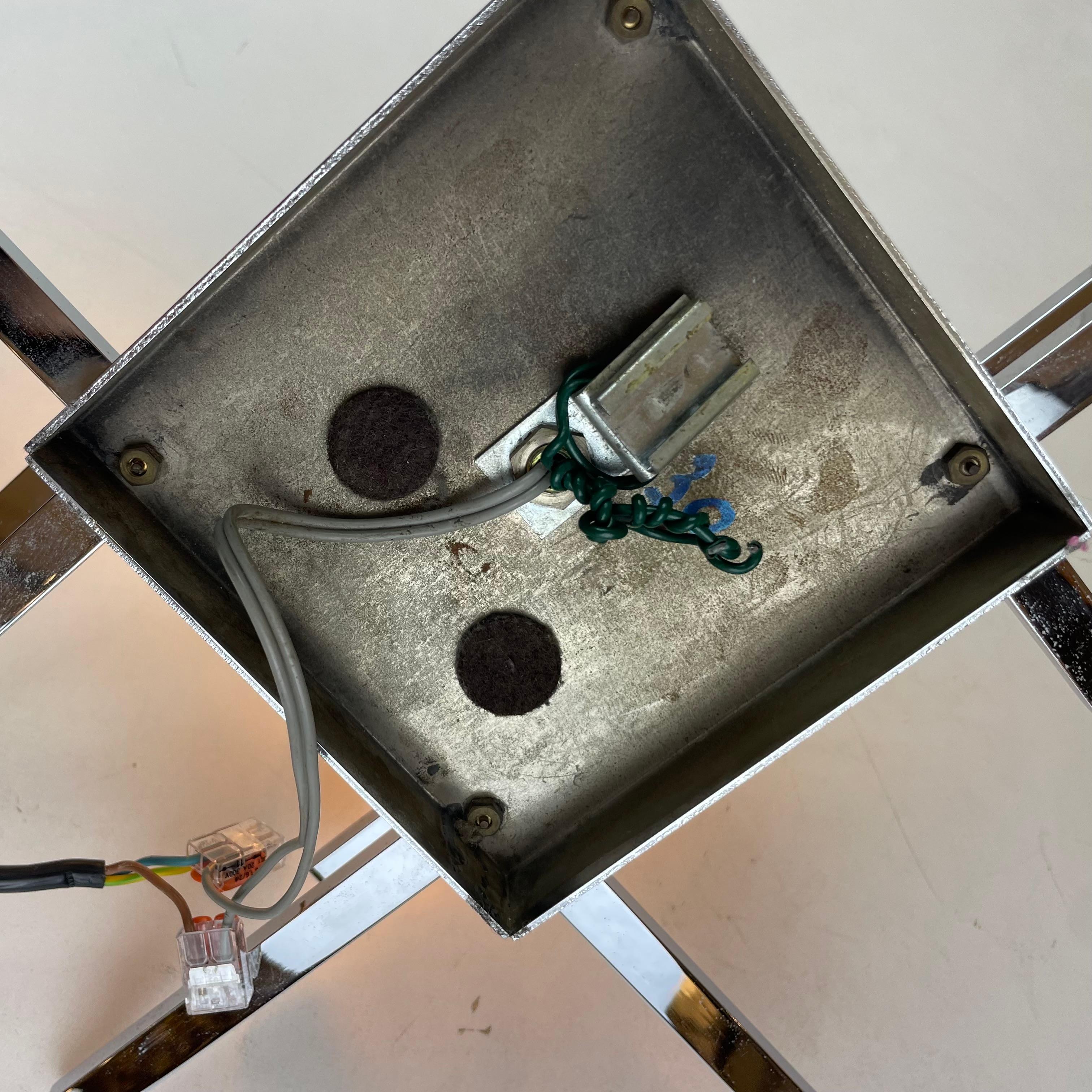 Cubic, Lámpara de pared de Gaetano Sciolari, años 70 en venta 11