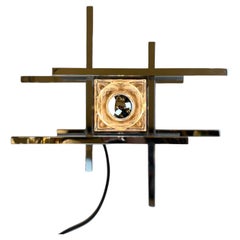 Cubic, Wall Lamp by Gaetano Sciolari, 1970s