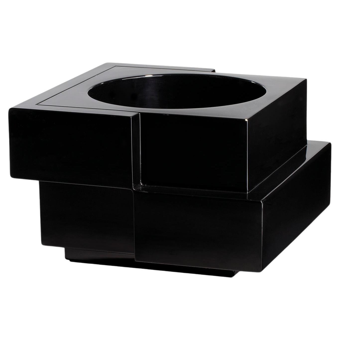 Pot noir Cubic Yo Glamour de Giulio Cappellini