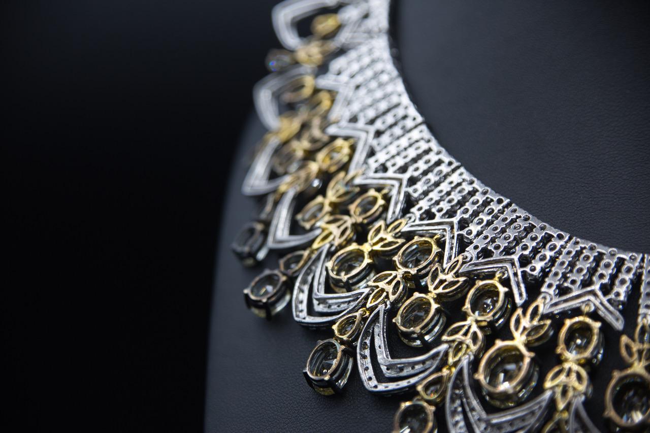 Collar de circonitas cúbicas en venta 1