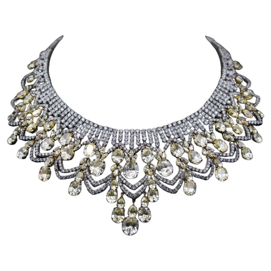 Collar de circonitas cúbicas en venta