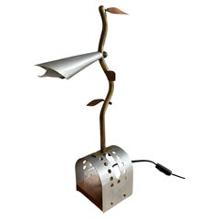 Lampe de bureau ou de table au design néerlandais Cubic3 « Nachtschade », inspirée des plantes à abat-jour