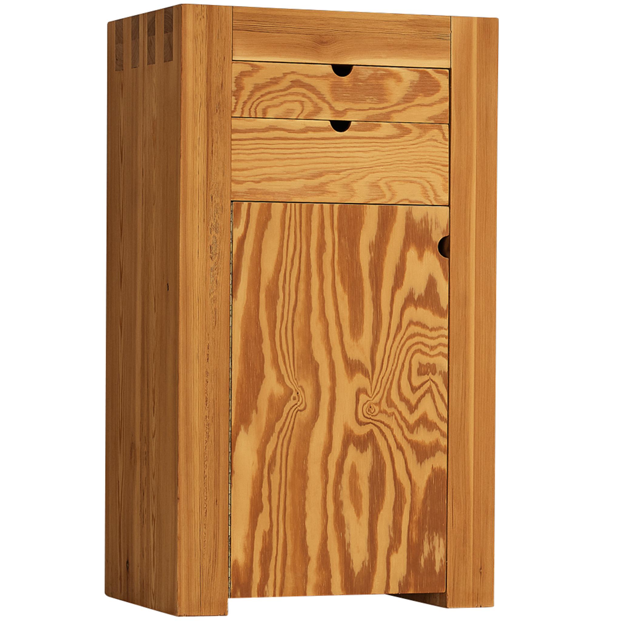 Armoire cubique en pin de l'Oregon