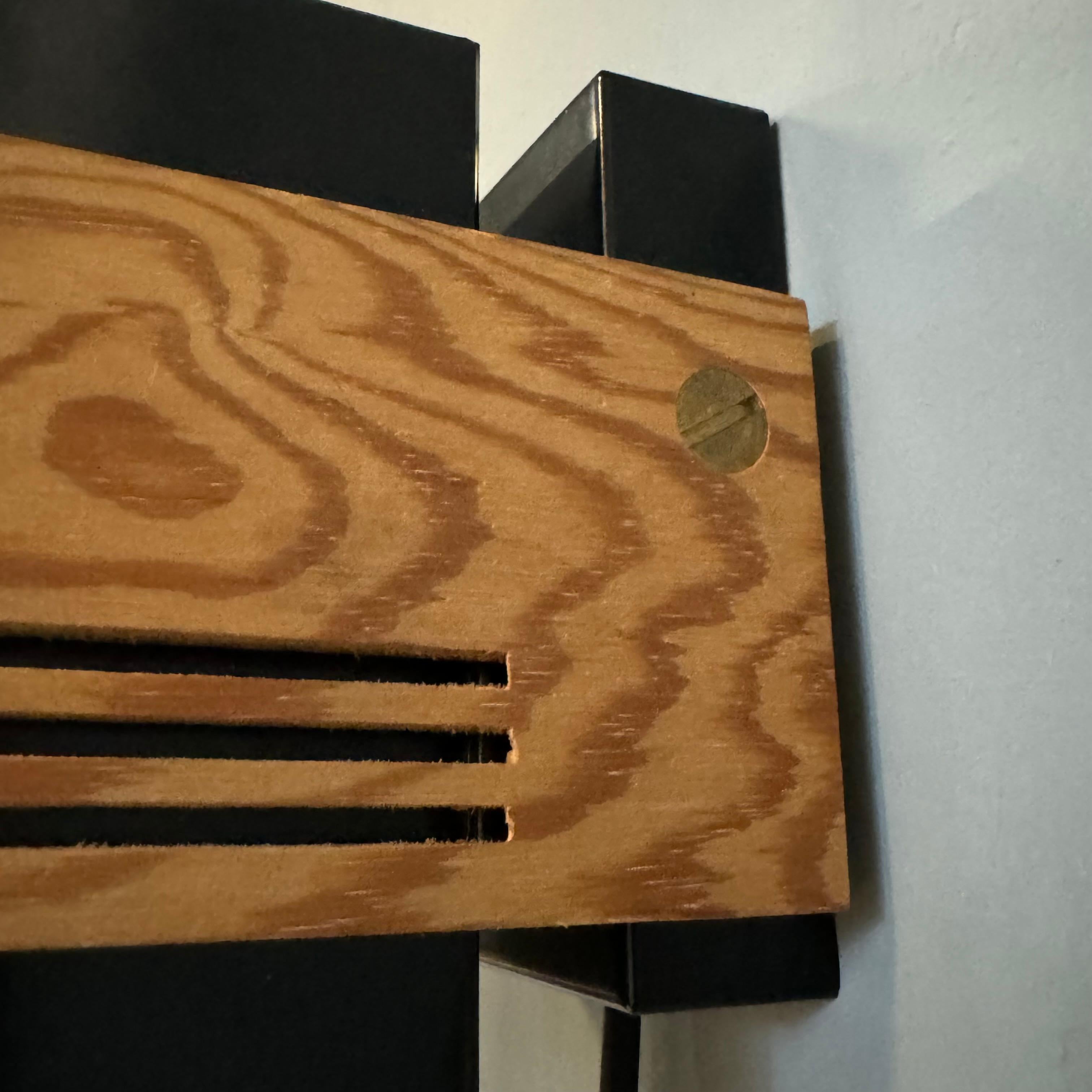 Danish Cubism Wall lamps by Claus Bolby for Cebo Industri 70's For Sale