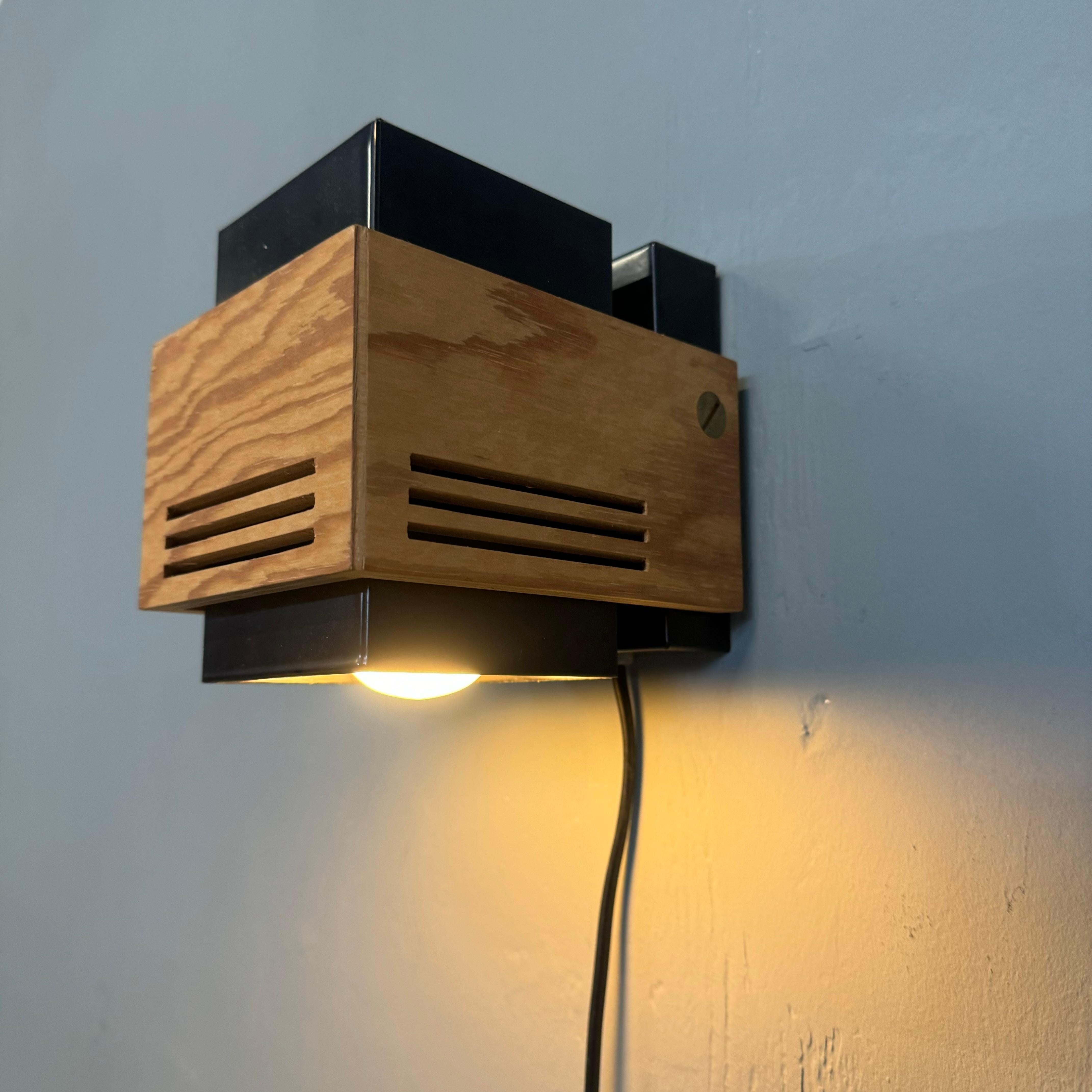 Cubism Wall lamps by Claus Bolby for Cebo Industri 70's For Sale 1