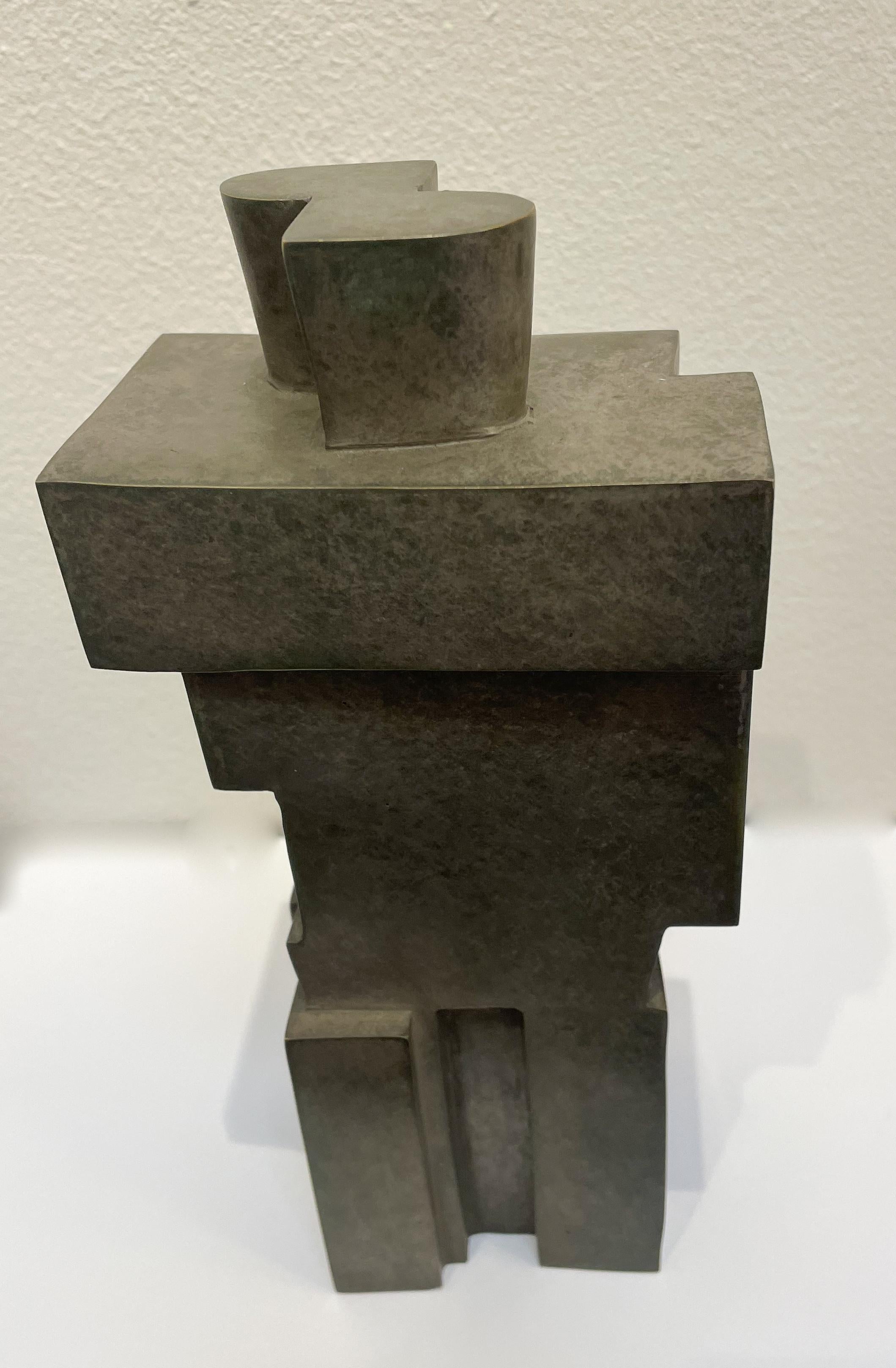 Cubist bronze sculpture 'The Twins' by Willy Kessels - 1920s

Cubist bronze 'the twins' from the 1920s famous and well known Belgian sculptor, architect and photographer Willy Kessels. Especially as a photographer Willy Kessels is considered one