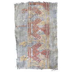 Textile cubiste de Chancay précolombien, Pérou, 1100-1420 avant J.-C. - Ex Ferdinand Anton