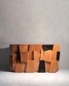 Cubist Console / Dining Table Base by Paul Evans / Directional / PE 300 Series