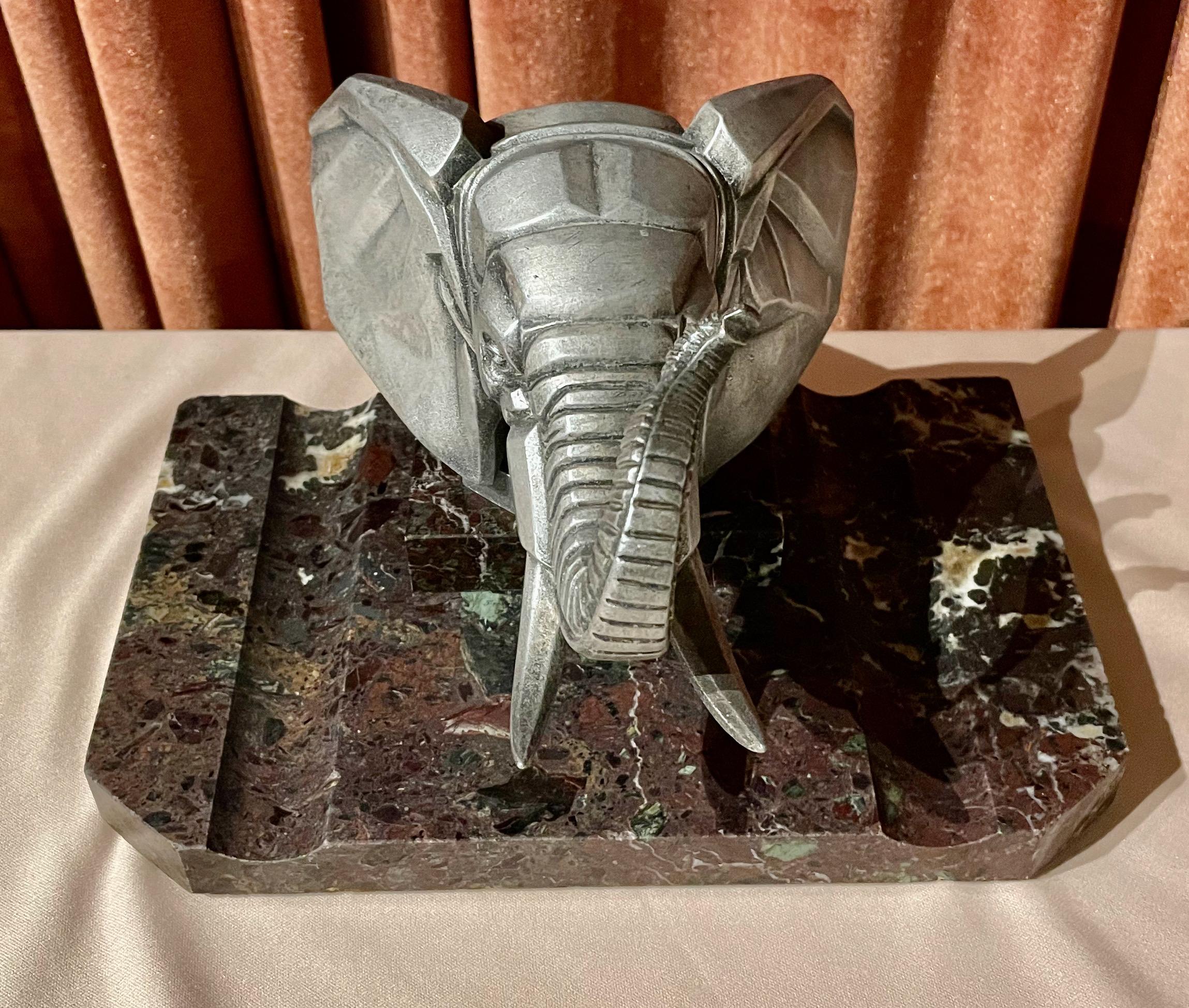 art deco elephant