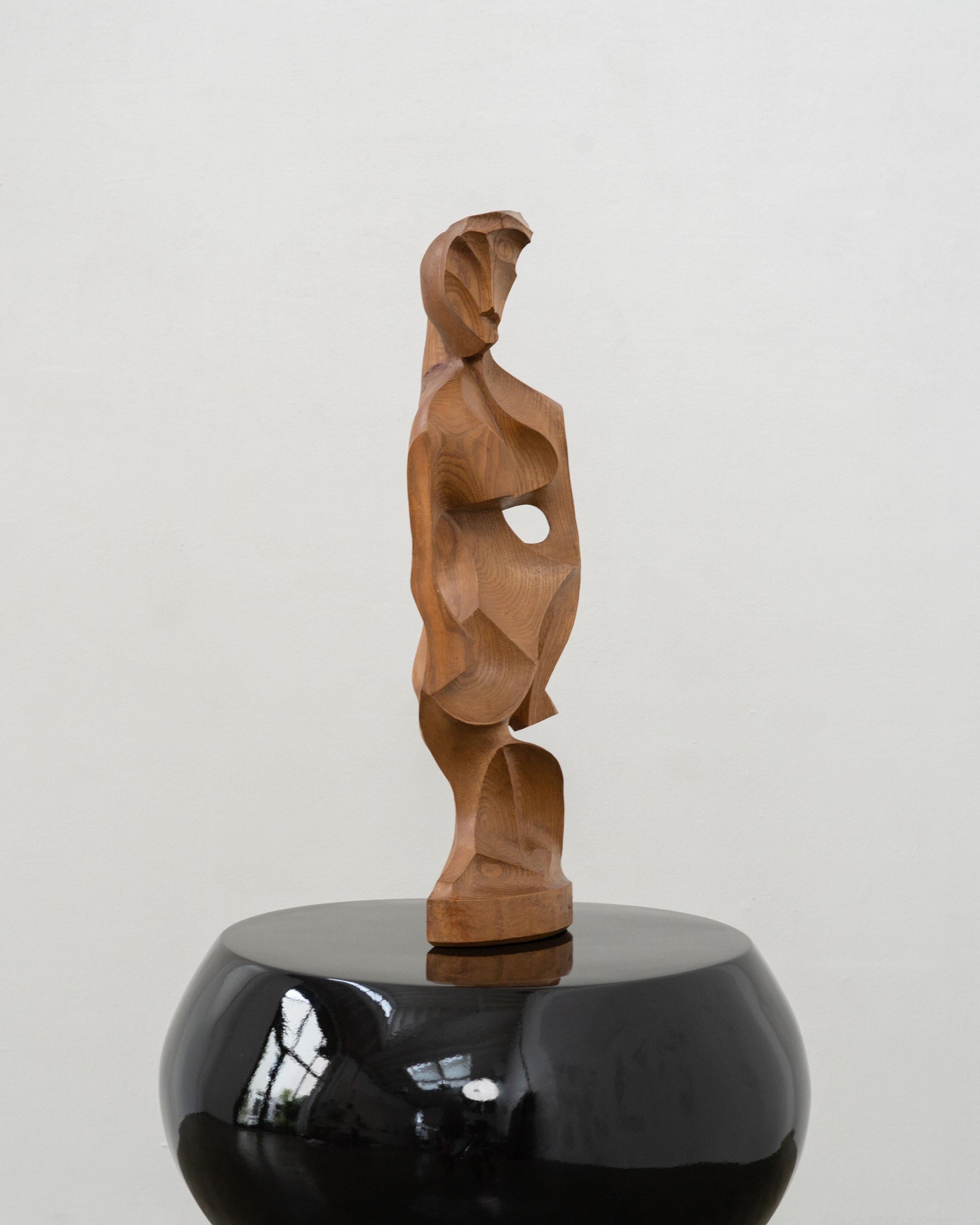 Una scultura cubista in legno della metà del XX secolo di A. Michel.

Pedron era uno scultore e incisore francese noto soprattutto per aver inciso la medaglia commemorativa dedicata alla Dichiarazione francese dei diritti dell'uomo e del cittadino.