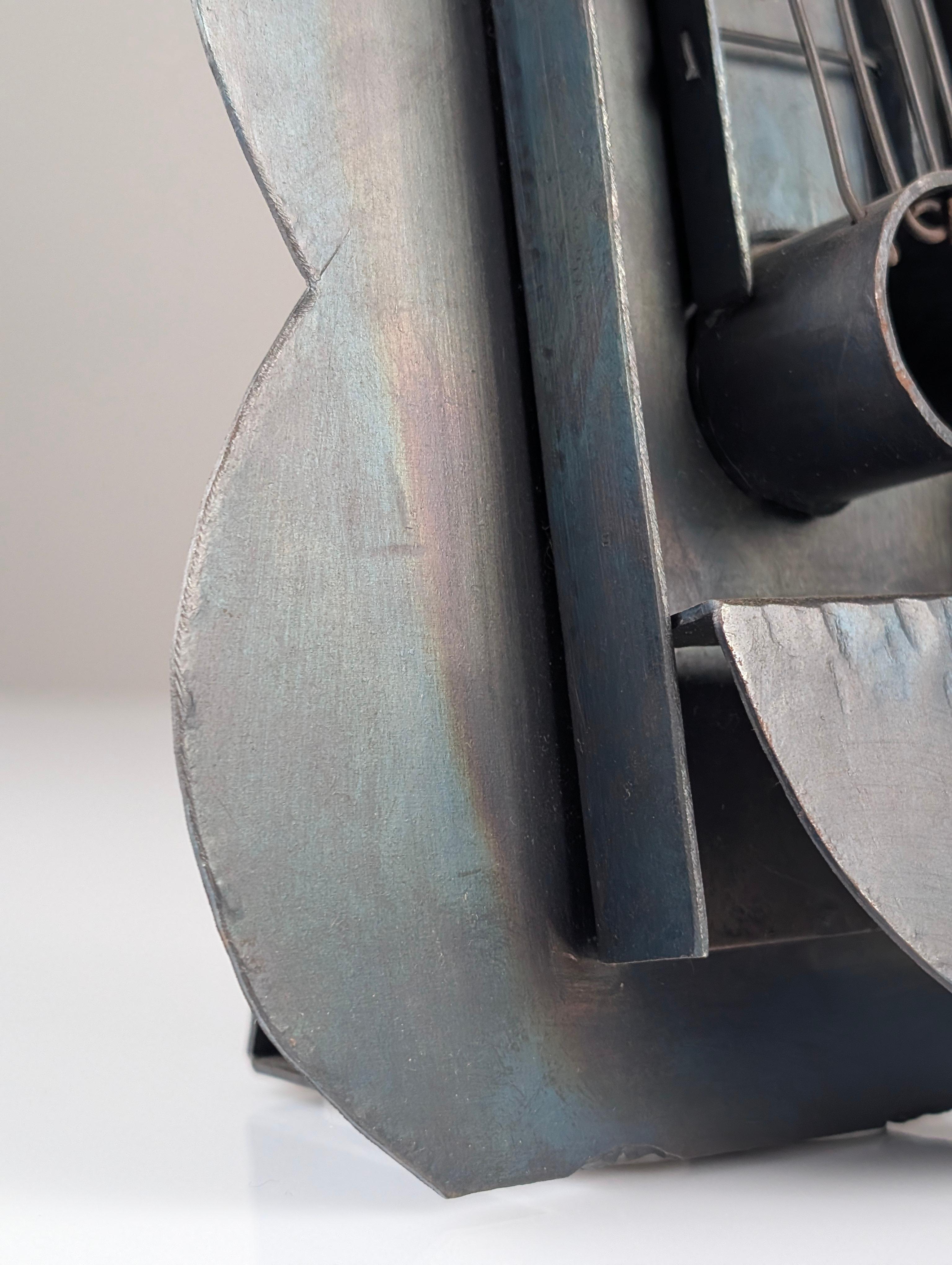 20ième siècle Sculpture cubiste « Guitare de Picasso » signée 20ème siècle