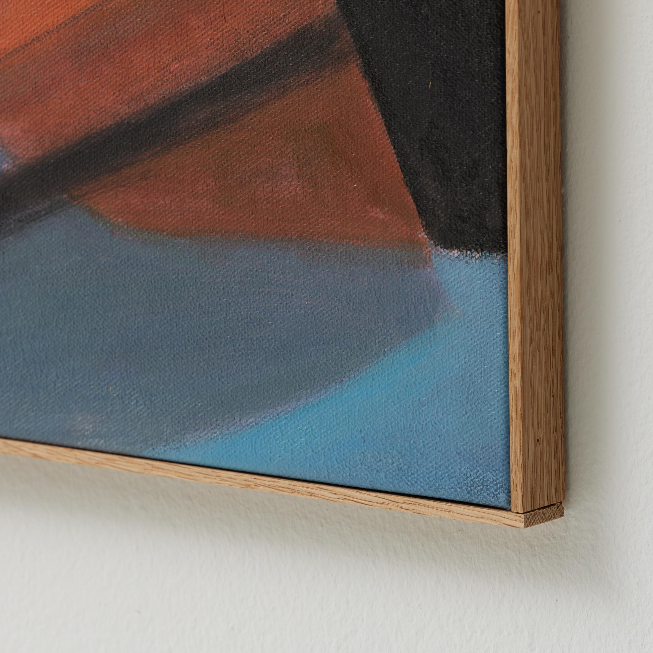 Pittura a olio cubista nello stile di Juan Gris - Incorniciata in vendita 7