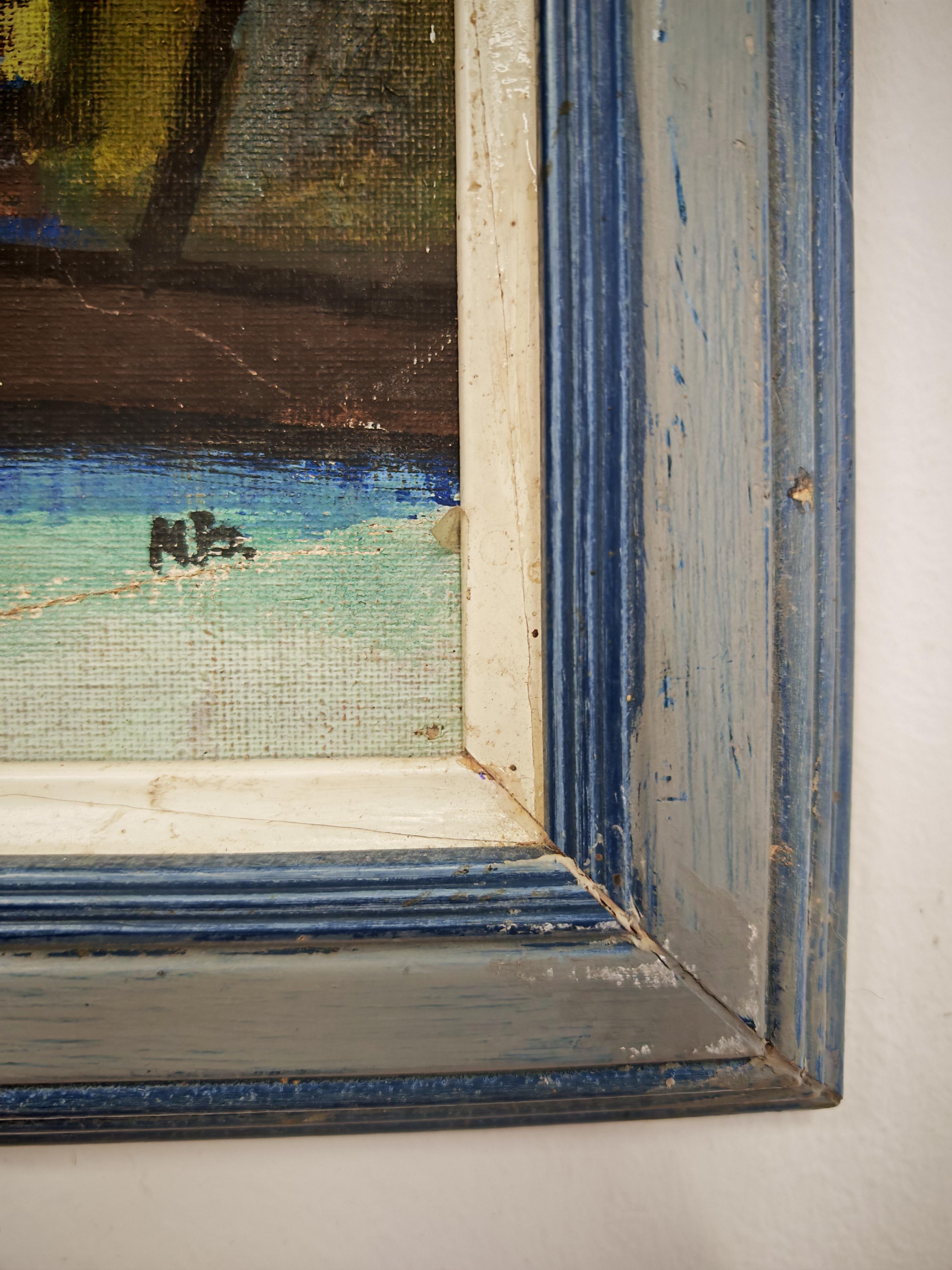 Kubistisches Gemälde 