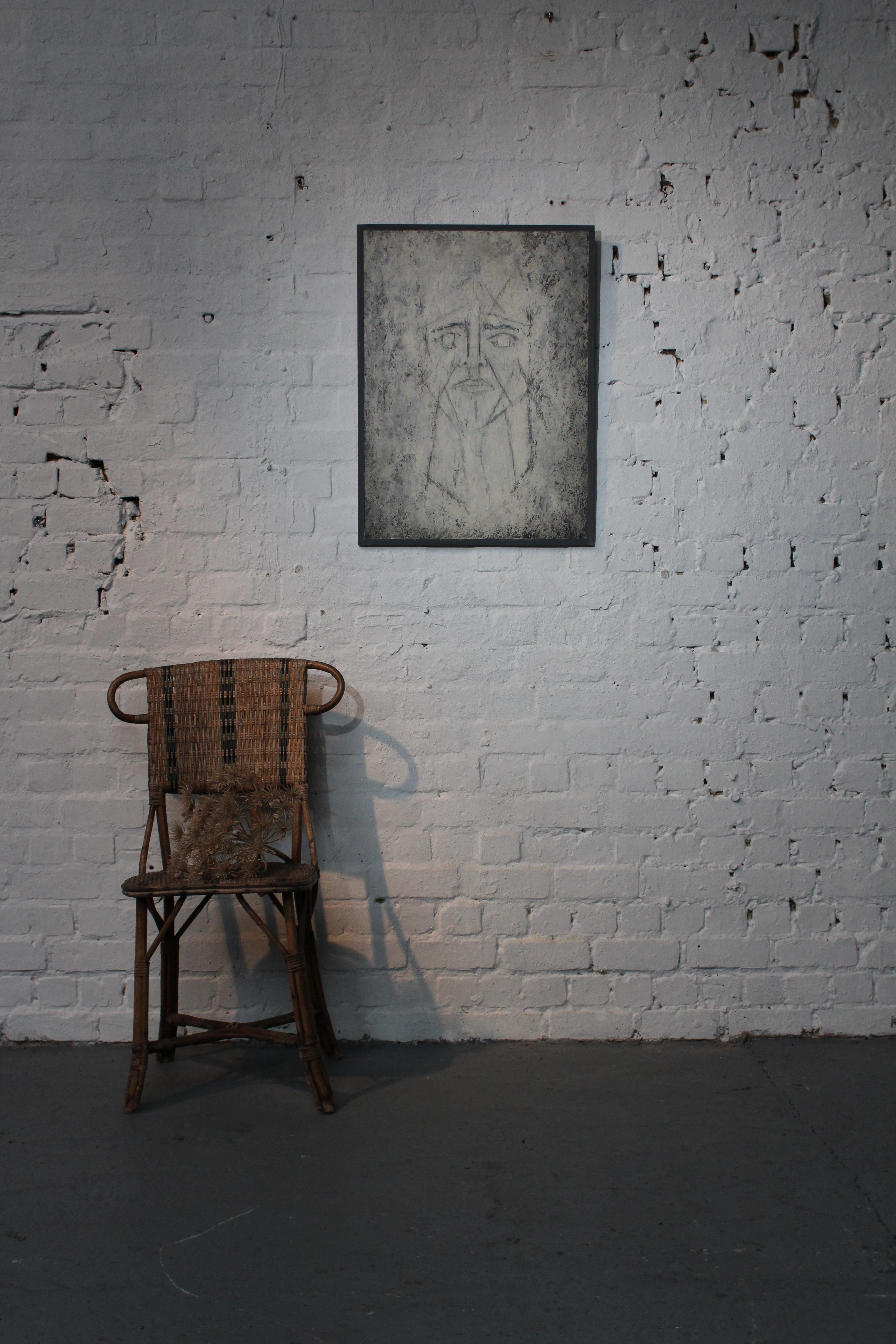 Kubistisches Porträt von Emmanuel Godefroy (Französisch) im Angebot