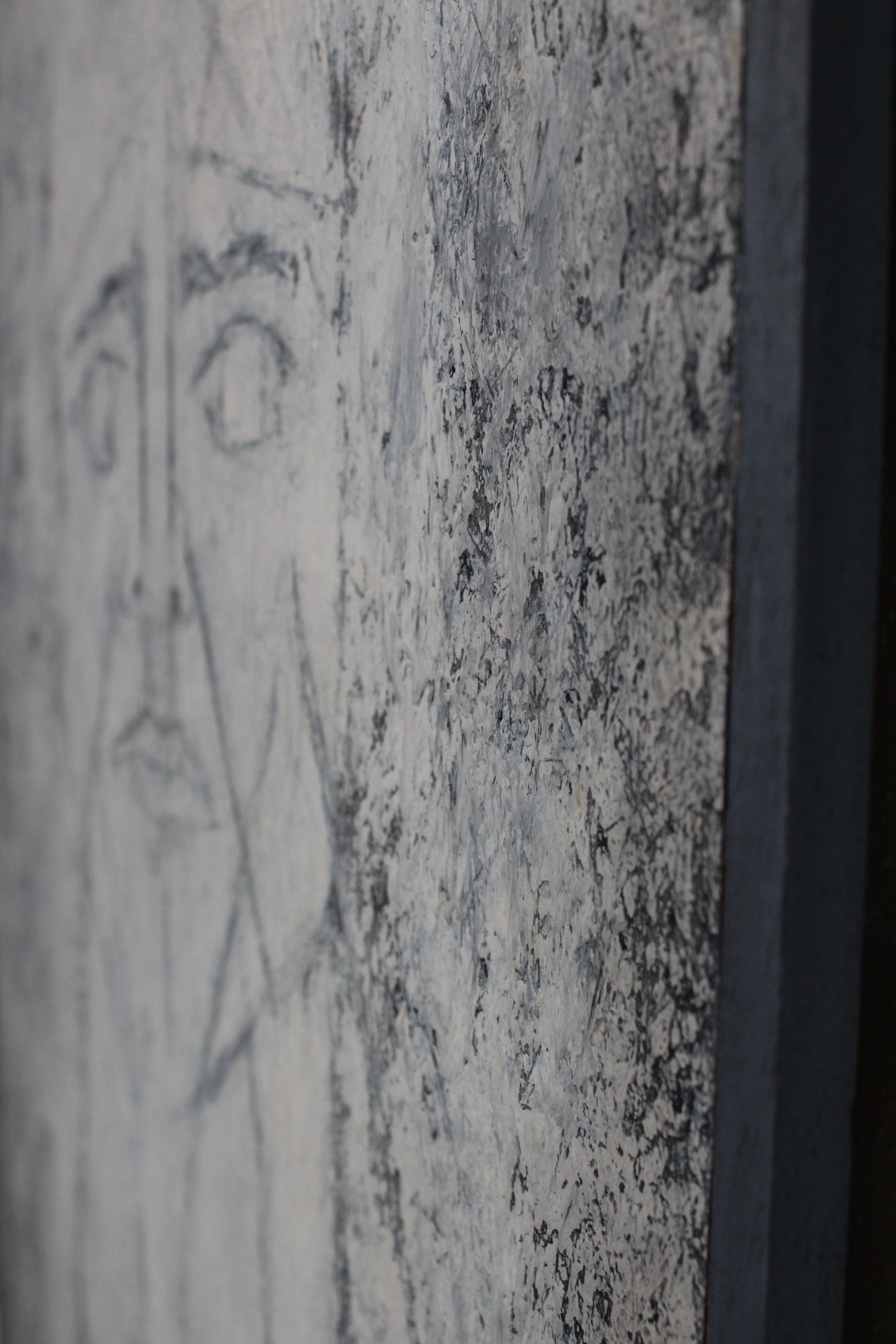 Kubistisches Porträt von Emmanuel Godefroy im Zustand „Gut“ im Angebot in Haaltert, BE