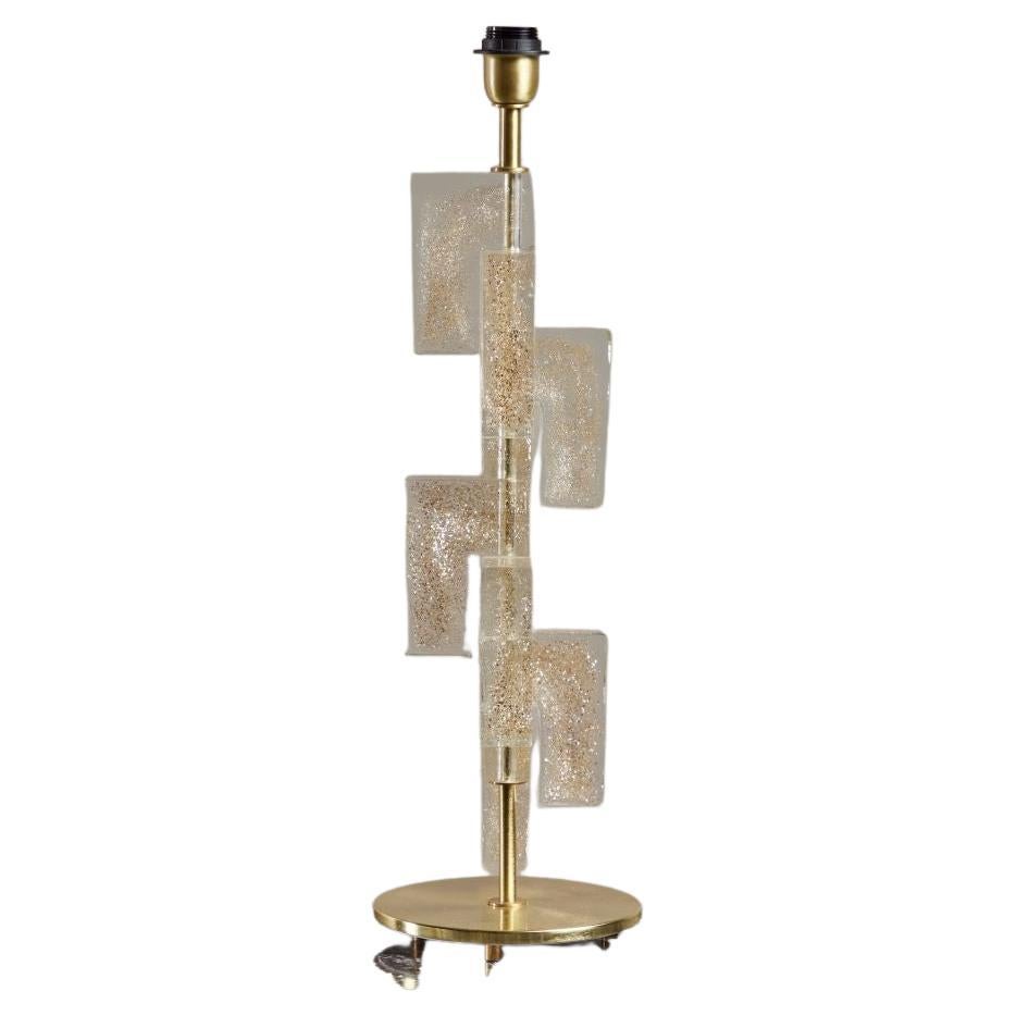 Cubist "Pyrite" Table Lamp For Sale