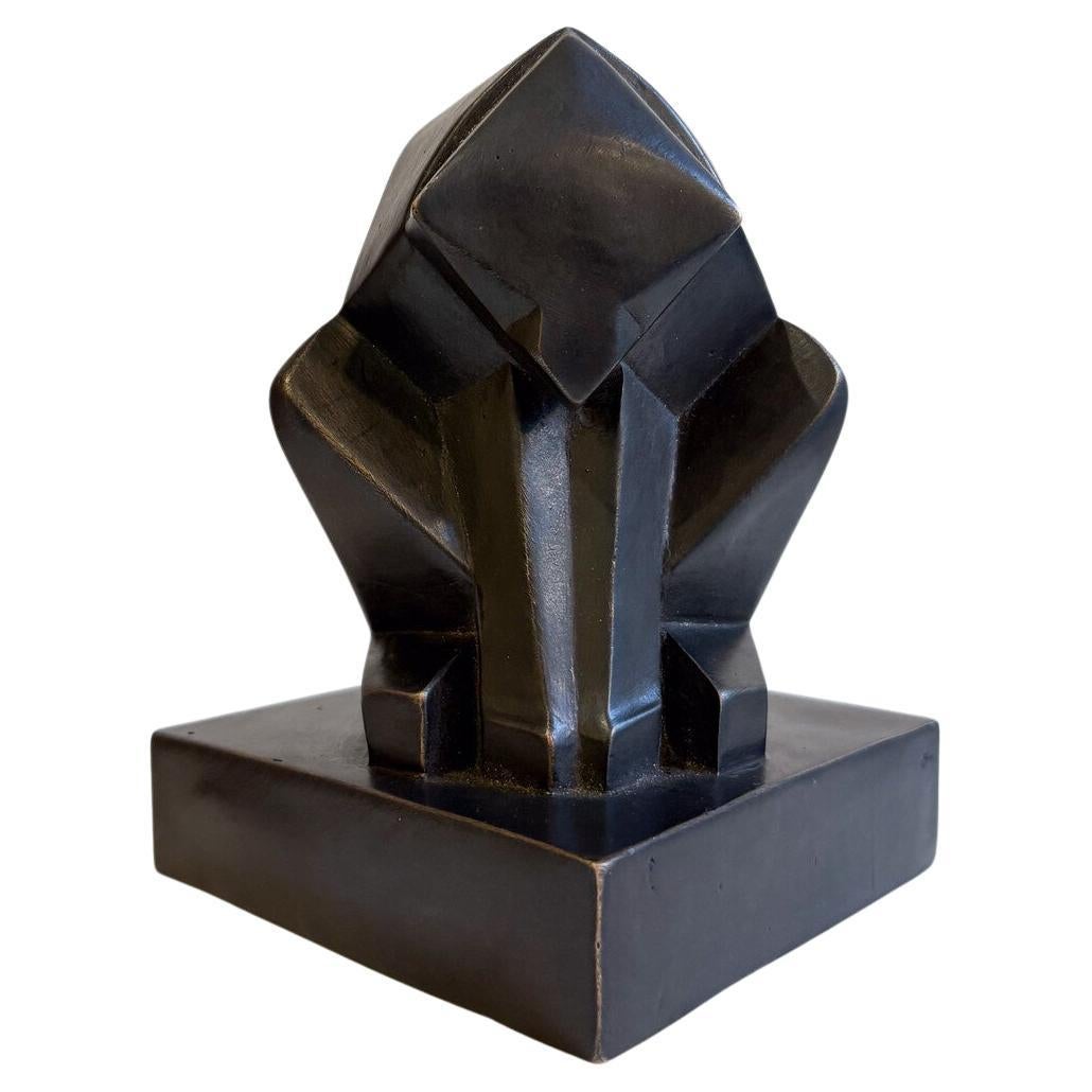 Cubist Sculpture " Monkey" by Jöel Martel, 1935 - Signed For Sale