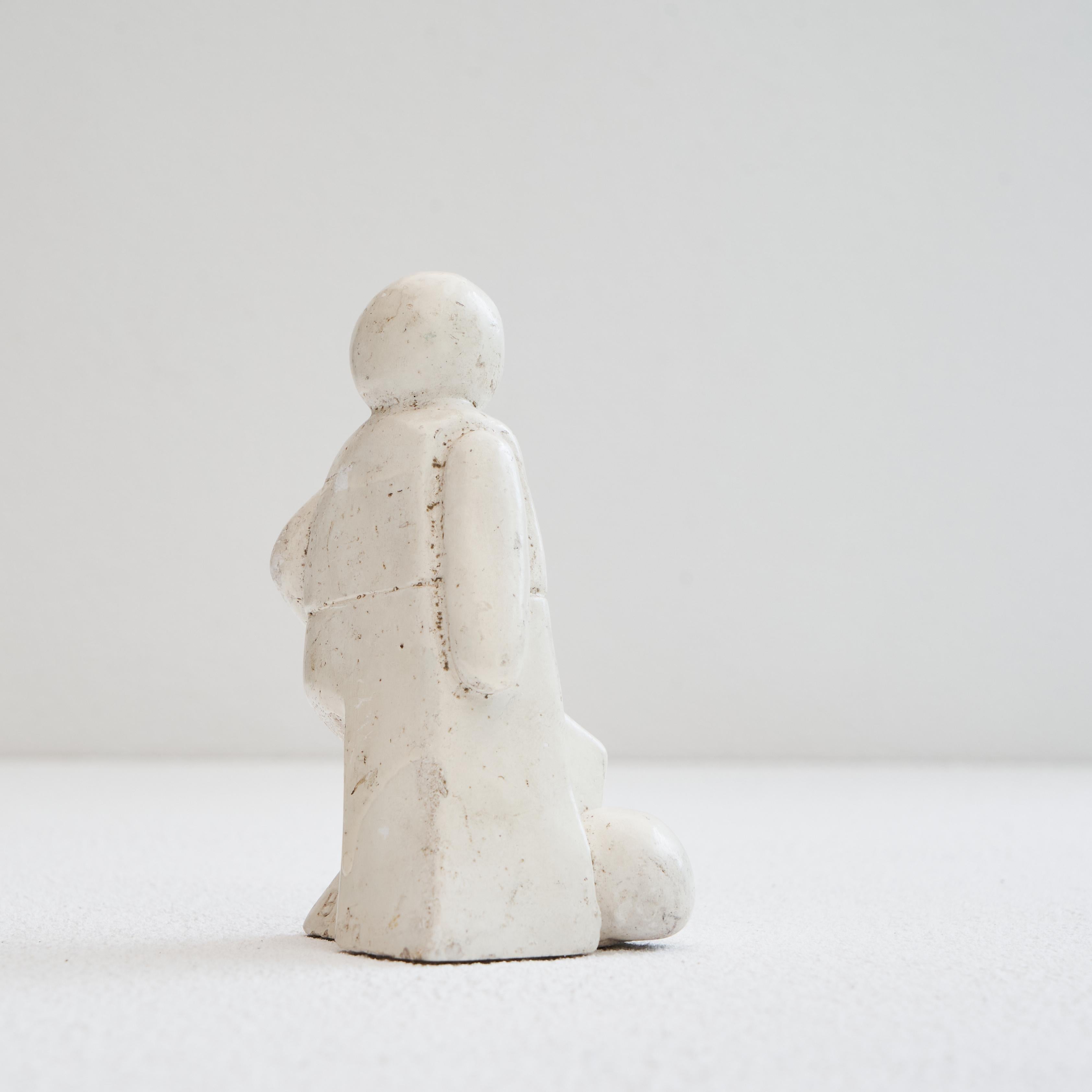 Scultura cubista di un calciatore degli anni '70 In condizioni buone in vendita a Meer, VAN