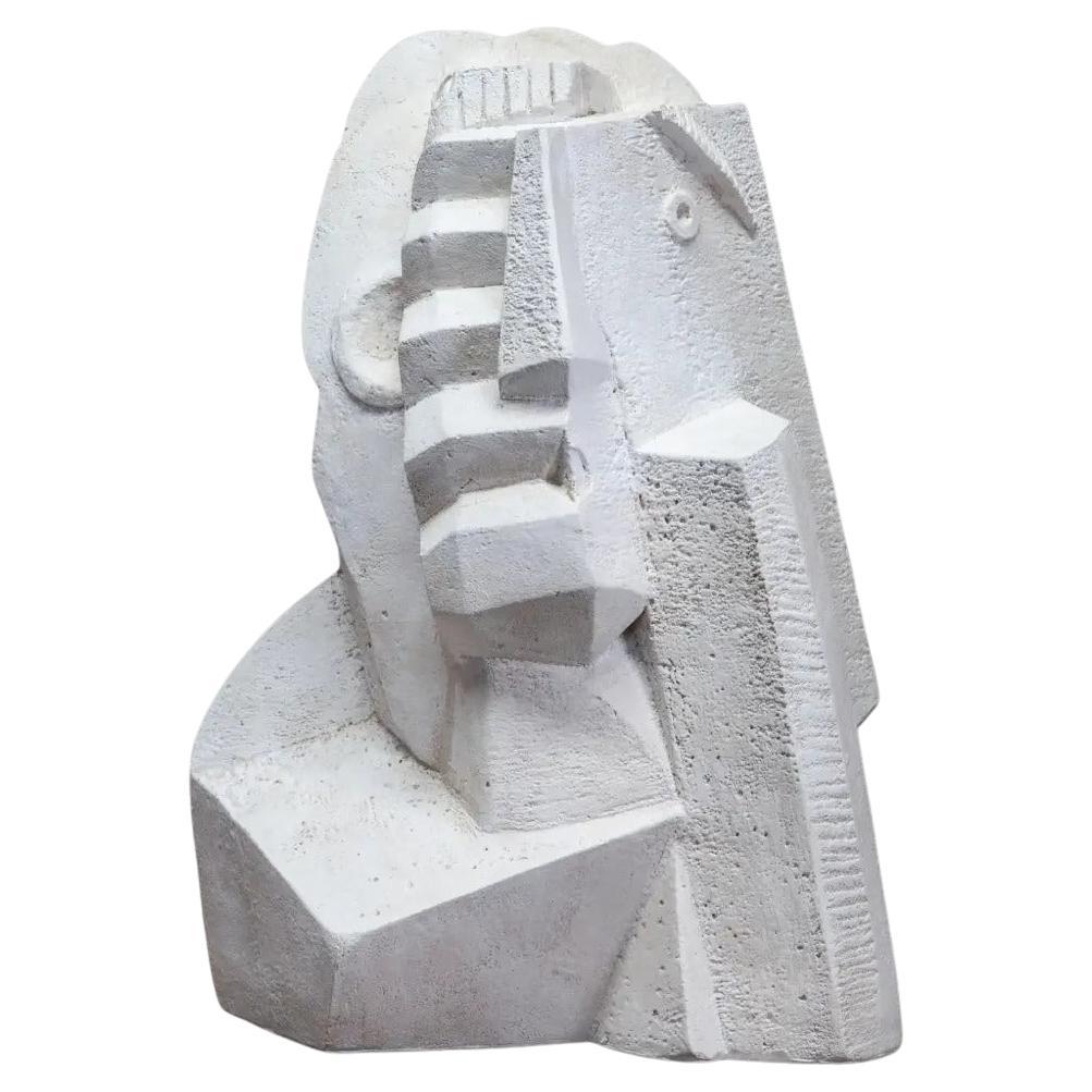 Reproduction de la sculpture cubiste "Le Boxeur" de l
artiste français Henri Laurens