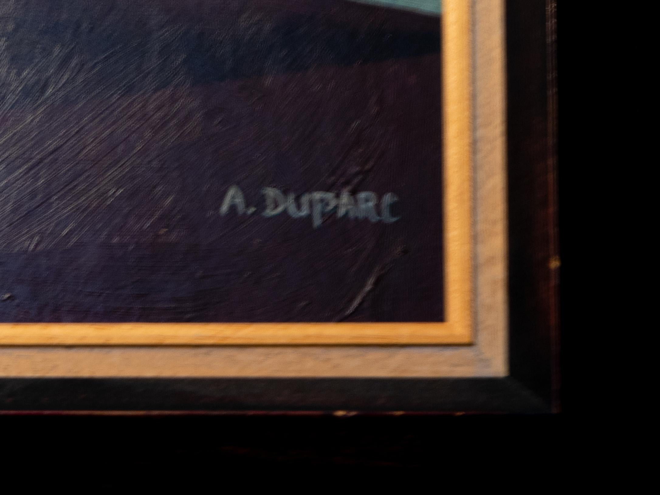 Kubistisches Stilleben von A. Duparc, 20. Jahrhundert (Moderne) im Angebot