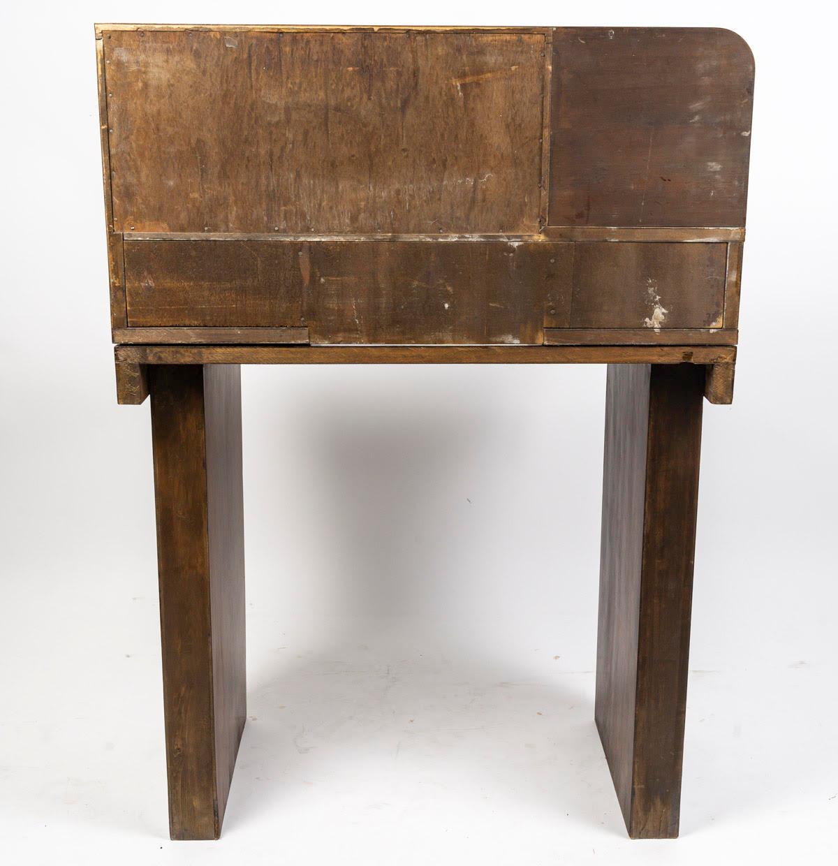 Cubist Style Desk, 1930-1940. For Sale 4